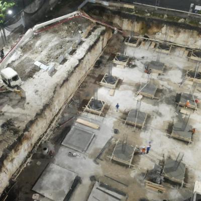 Pembangunan Sekolah Bouyant Kupang 1